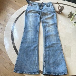 Flared  bottom jeans